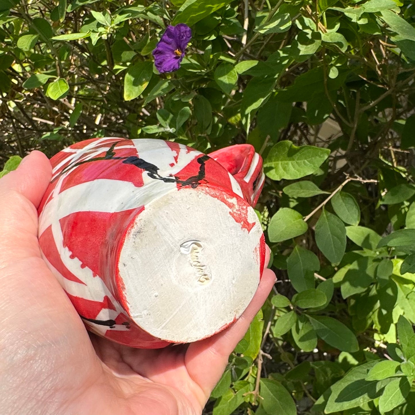 EVH Inspired Handmade Stoneware Mug