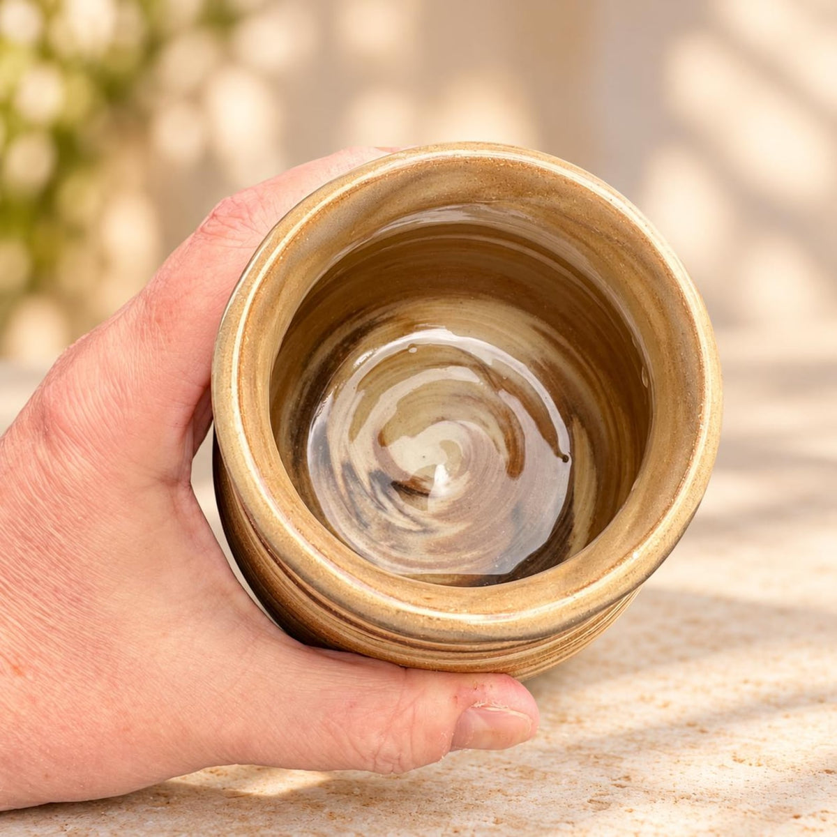 Sedona Marbled Clay Ceramic Vase