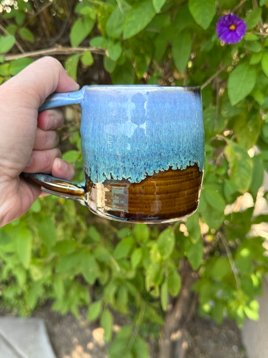 Castile Blue & Turkish Amber Mug — 9 oz