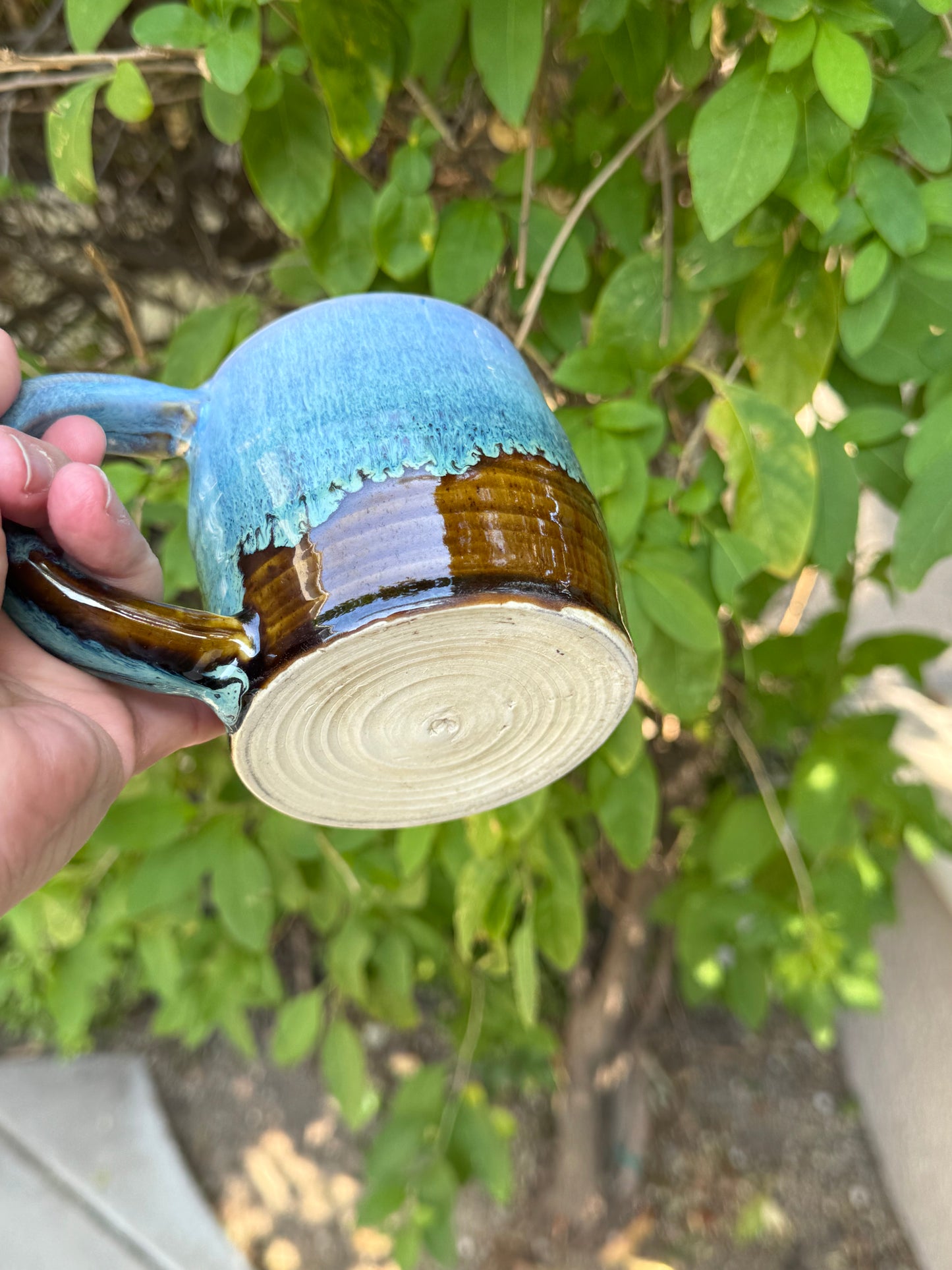 Castile Blue & Turkish Amber Mug — 9 oz