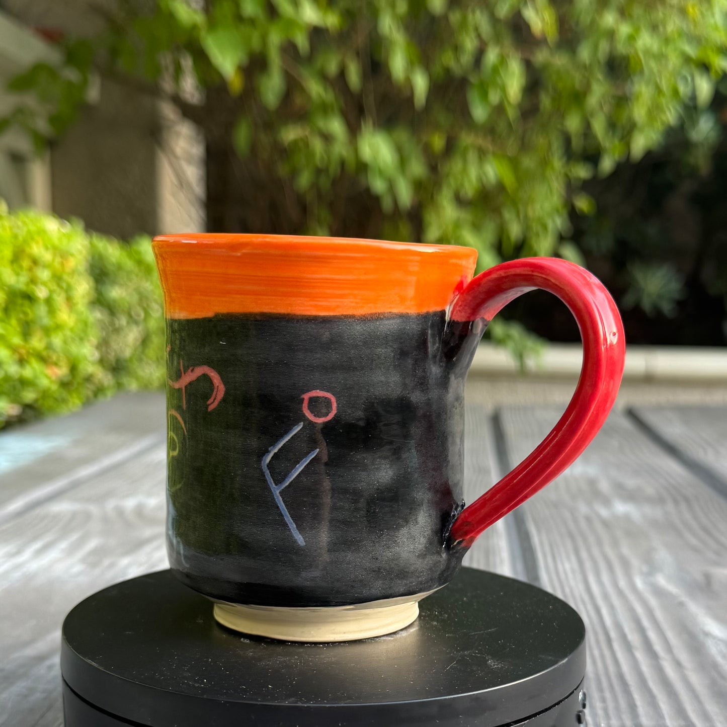 Wheel-Thrown FAFO Equation Mug | Math Teacher Gift