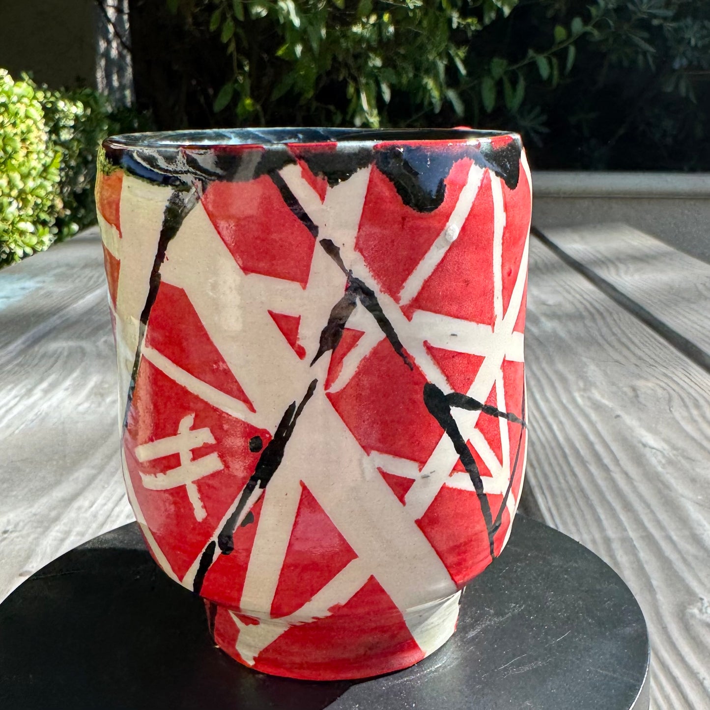 EVH Inspired Handmade Stoneware Mug