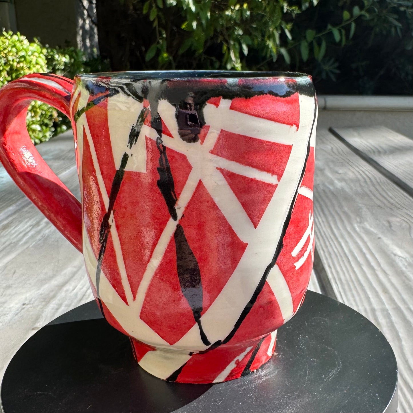 EVH Inspired Handmade Stoneware Mug