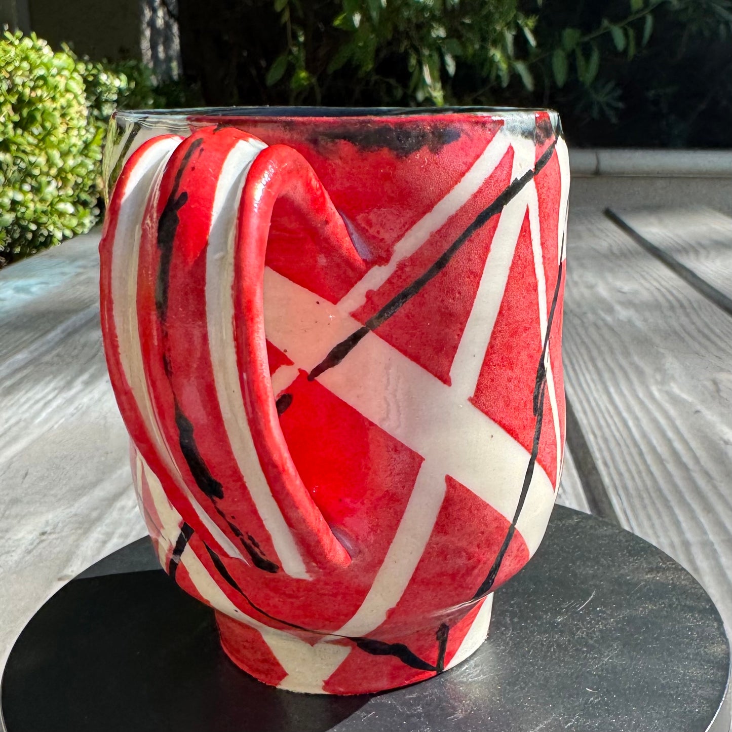 EVH Inspired Handmade Stoneware Mug