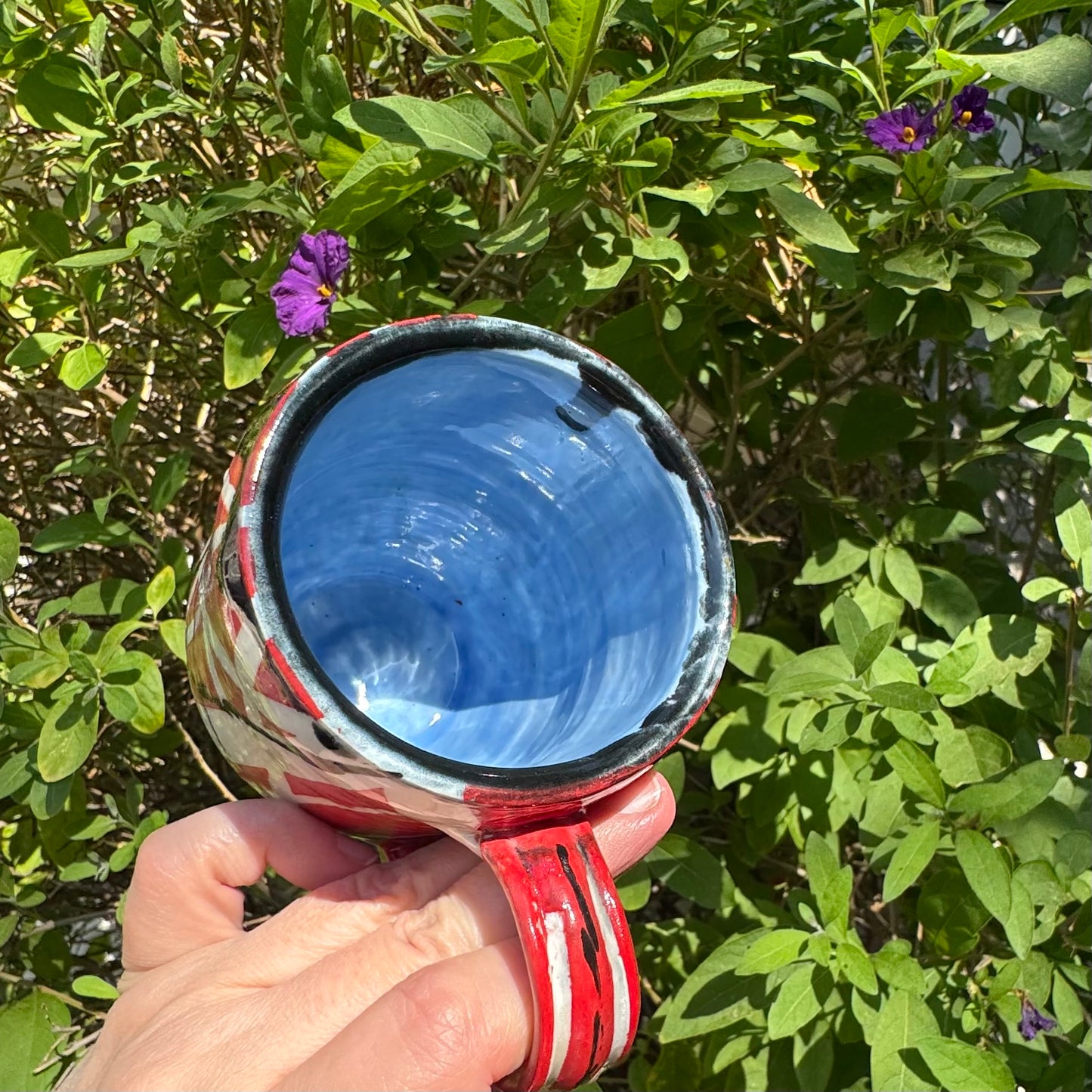 EVH Inspired Handmade Stoneware Mug