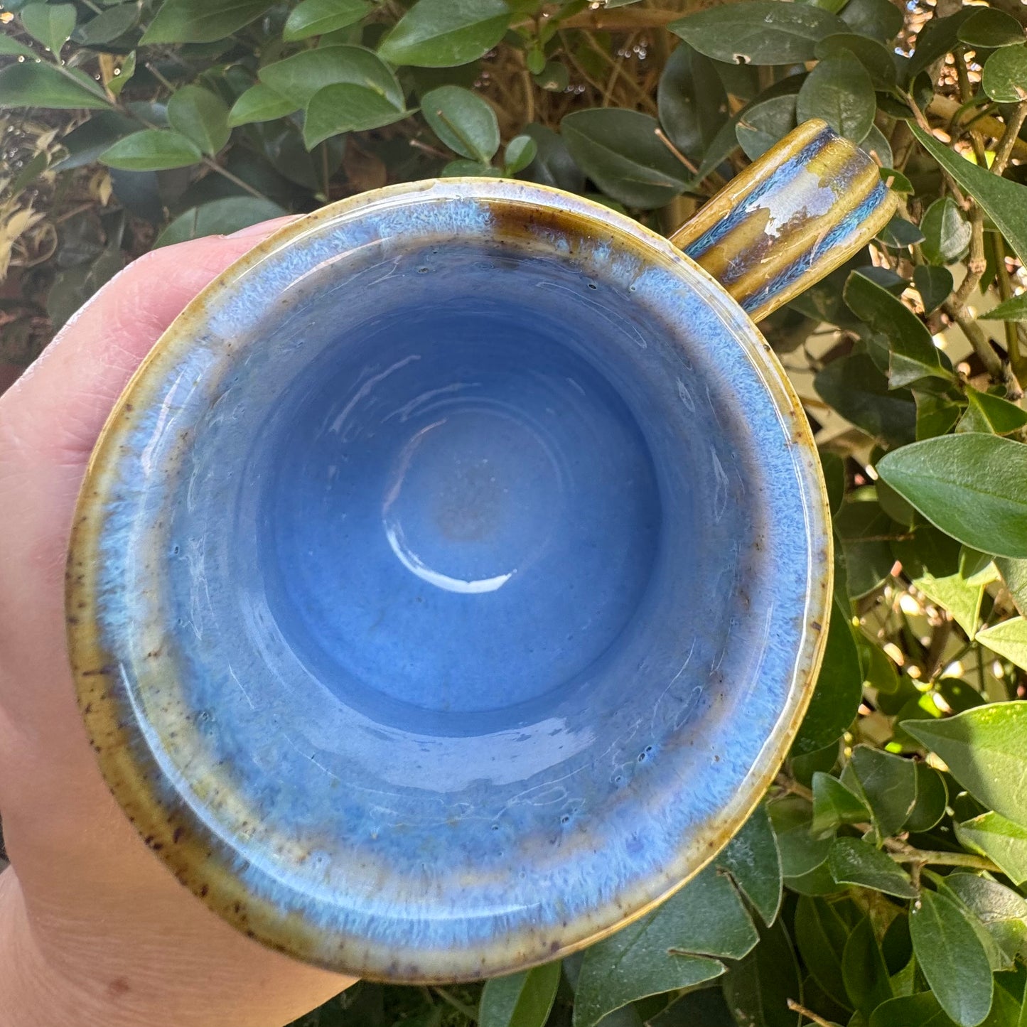 Castile Blue & Turkish Amber 12 Oz Stoneware Mug No 3