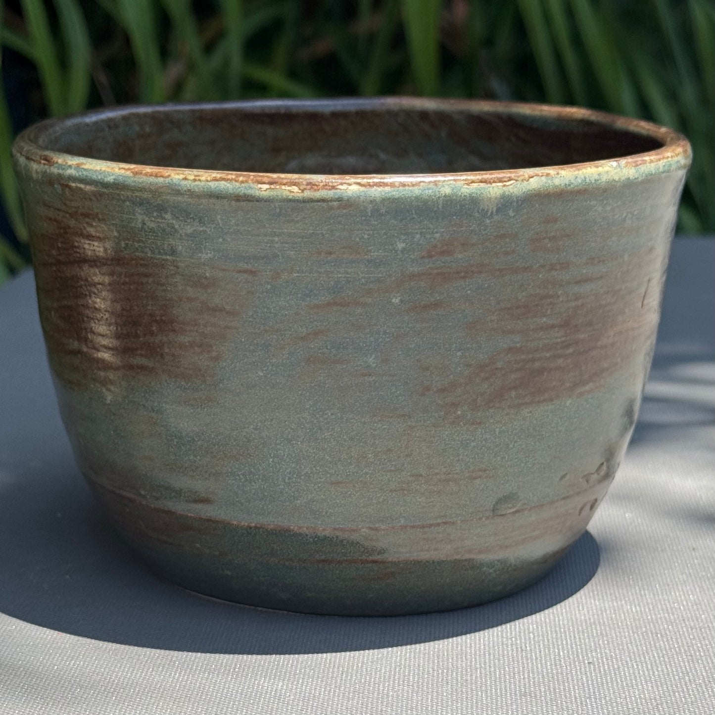 Handmade Matcha Green Stoneware Bowl | 2.5 Cup Ceramic Bowl