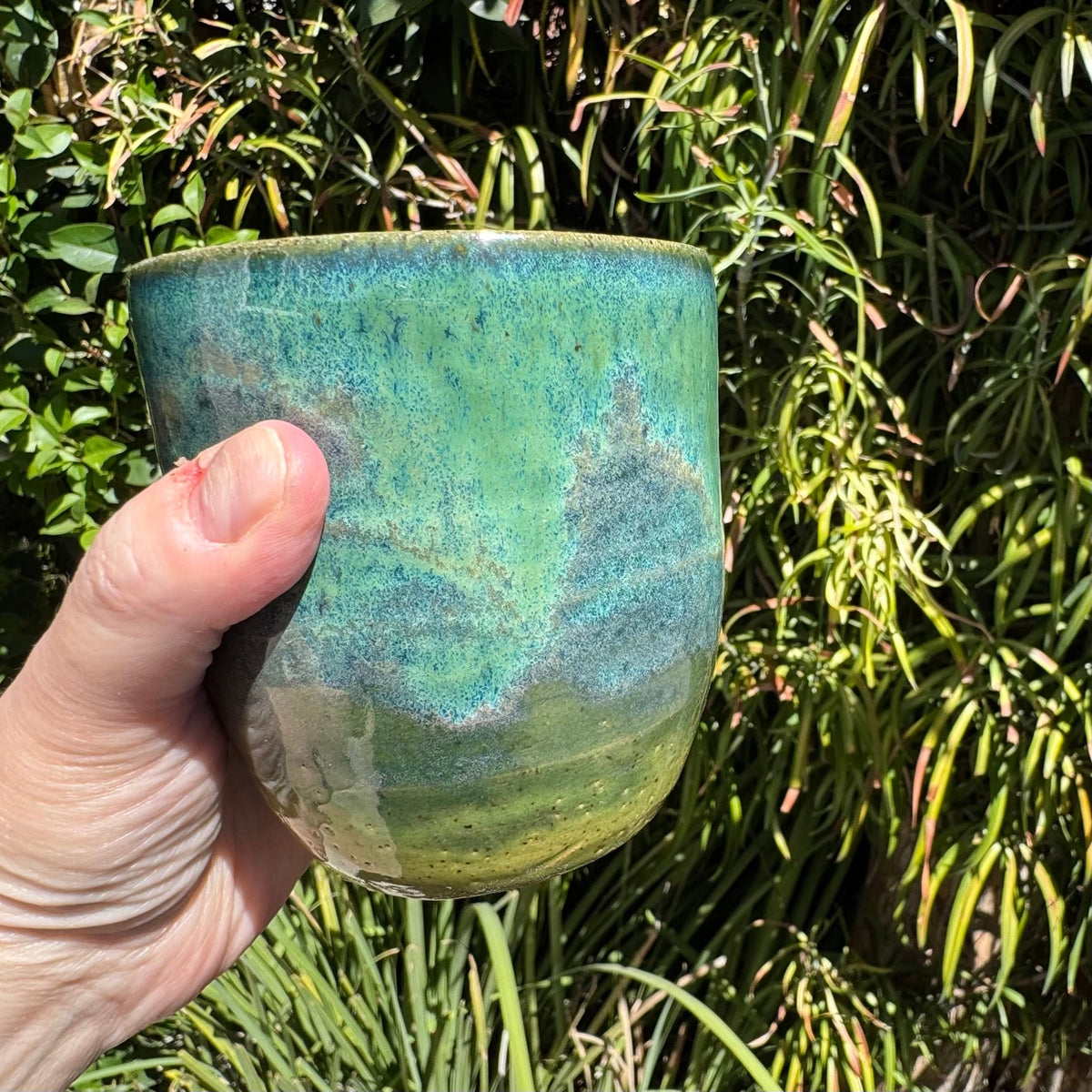 Dragonfly 16 Oz Stoneware Tumbler
