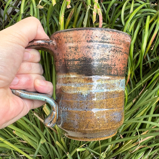 Copper & Blue 14–16 Oz Speckled Stoneware Mug #2
