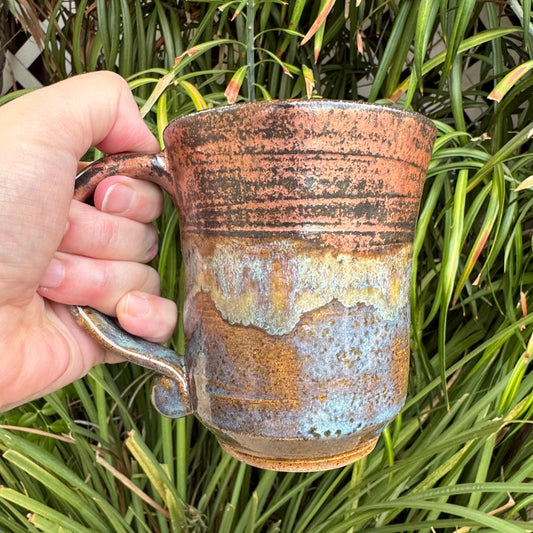 Copper & Blue 14–16 Oz Speckled Stoneware Mug #1