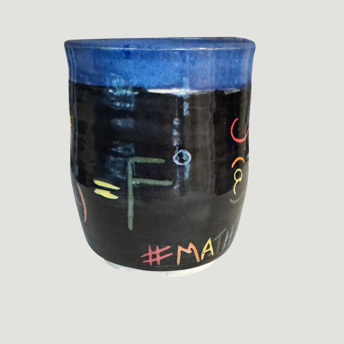 Wheel-Thrown FAFO Equation Mug | Math Teacher Gift