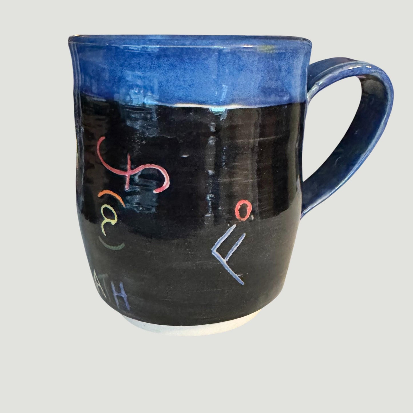 Wheel-Thrown FAFO Equation Mug | Math Teacher Gift