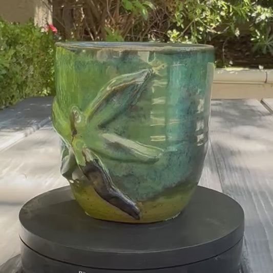Dragonfly 16 Oz Stoneware Tumbler